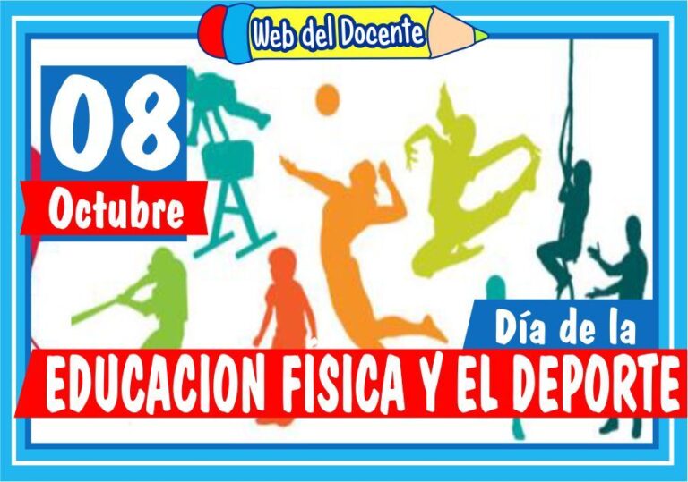 08 de Octubre ≫ Día de la Educación Física y el Deporte