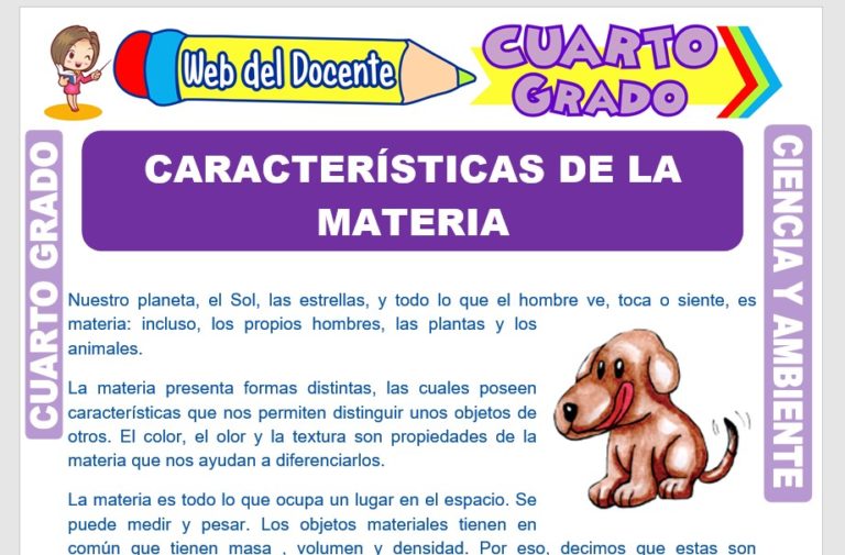 CIENCIA Y AMBIENTE – Cuarto Grado de Primaria –– 31 FICHAS