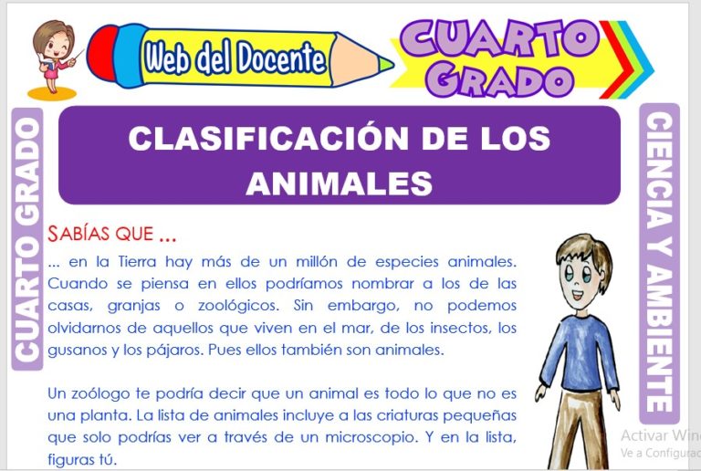 CIENCIA Y AMBIENTE – Cuarto Grado de Primaria –– 31 FICHAS