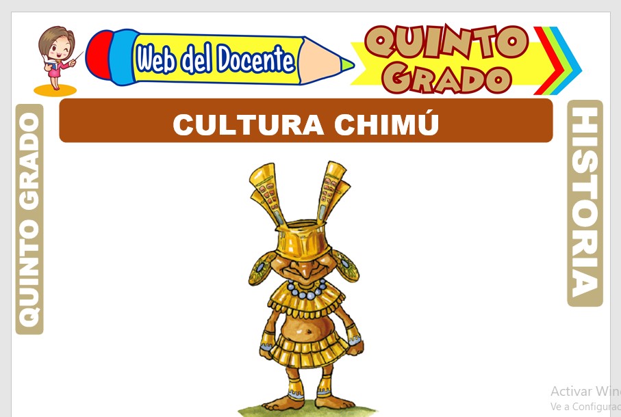 Ficha de Cultura Chimú para Quinto Grado de Primaria