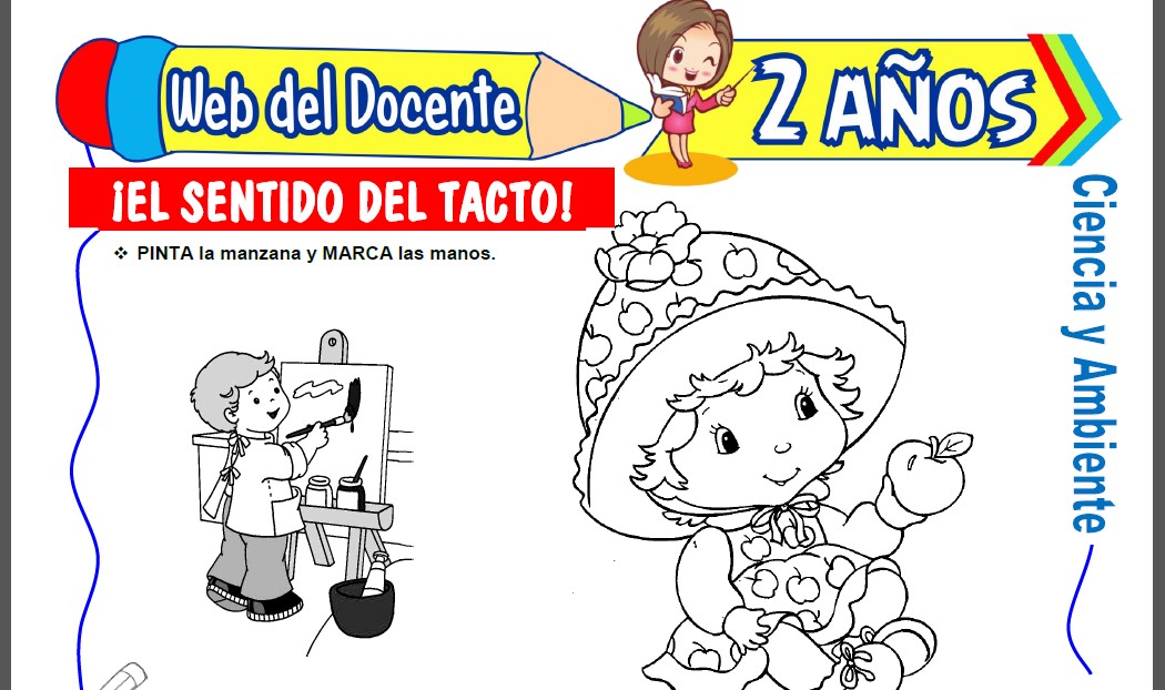 El Tacto para Niños de 2 Años