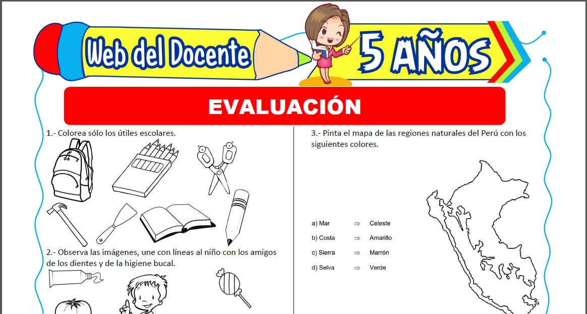Evaluación de Personal Social para niños de 5 años