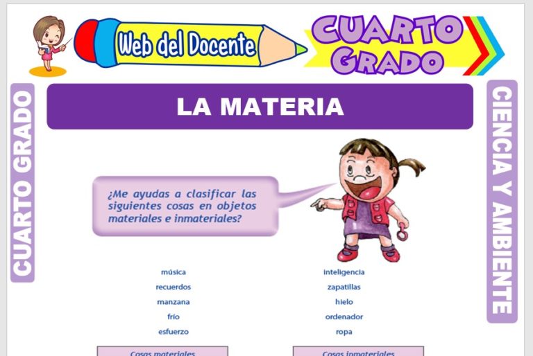 CIENCIA Y AMBIENTE – Cuarto Grado de Primaria –– 31 FICHAS