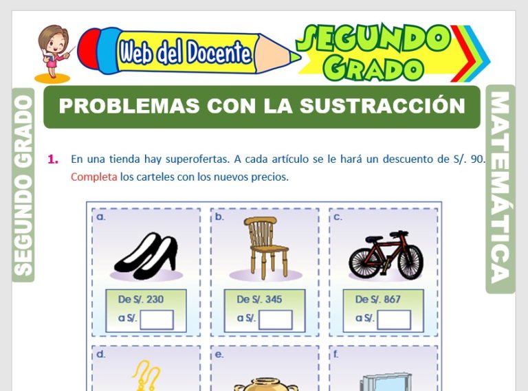 MATEMÁTICA – Segundo Grado de Primaria – 30 Fichas GRATIS