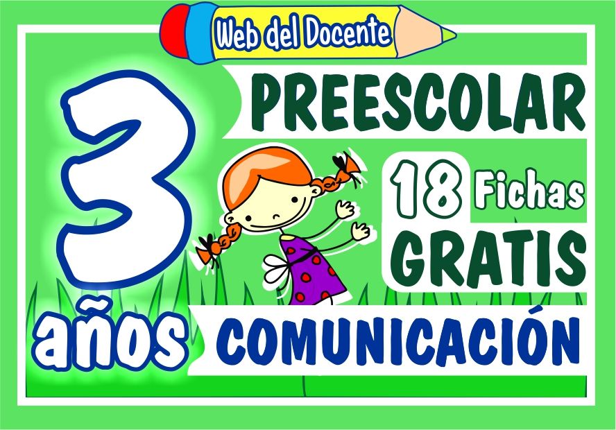 Actividades de Comunicacion para Niños de 3 Años de Preescolar o Inicial