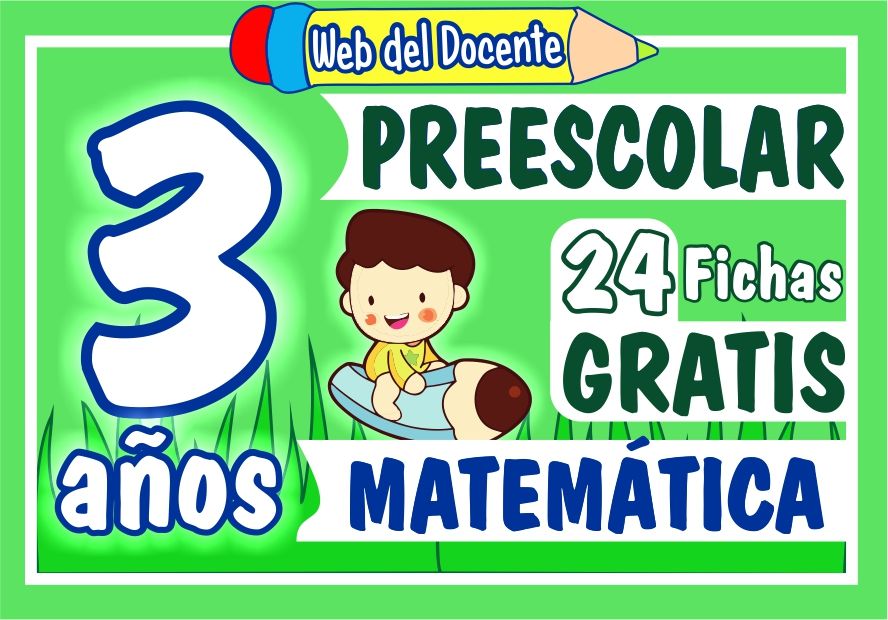 Matematica Tres Años de Preescolar o Inicial